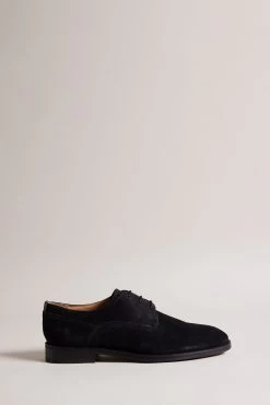 Ted Baker Black Kamtenn Formal Suede Derby Shoes