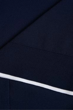 Ted Baker Blue Stortfo Short Sleeved Rayon Open Neck Polo Shirt -Ted Baker Shop U12259s5