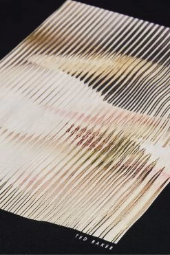 Ted Baker Species Regular Printed Black T-Shirt 11 Ted Baker Species Regular Printed Black T-Shirt -Ted Baker Shop U25729s5