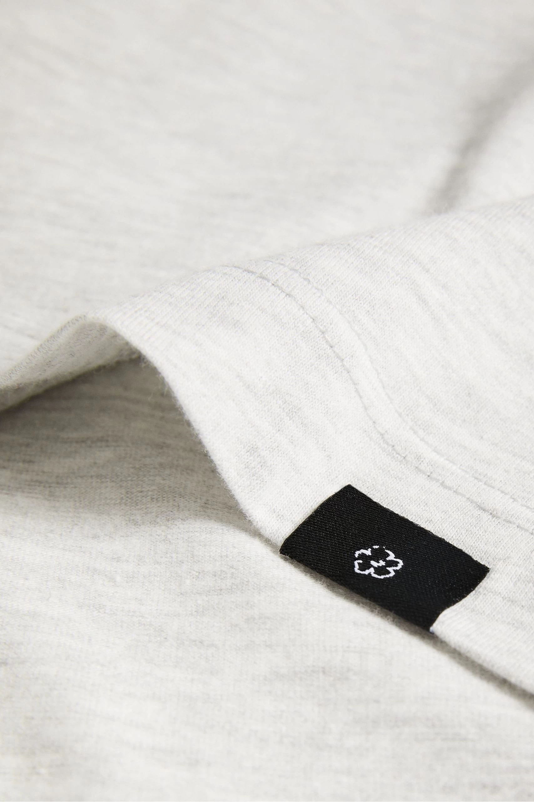 Ted Baker Hawking Grey Marl Short Sleeve Plain T-Shirt 7 Ted Baker Hawking Grey Marl Short Sleeve Plain T-Shirt - Image 5