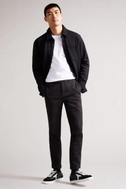 Ted Baker Hawking White Short Sleeve Plain T-Shirt 9 Ted Baker Hawking White Short Sleeve Plain T-Shirt -Ted Baker Shop U29235s3