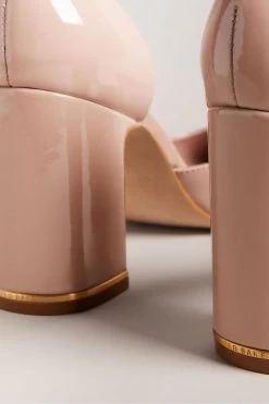 Ted Baker Pink Keliy Strappy Chain Patent Closed Toe Heels 9 Ted Baker Pink Keliy Strappy Chain Patent Closed Toe Heels -Ted Baker Shop U29685s3