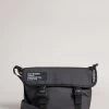 Ted Baker Black Running Rubberised Cross-Body Bag 2 Ted Baker Black Running Rubberised Cross-Body Bag -Ted Baker Shop U41523s