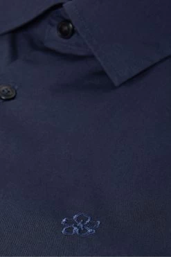 Ted Baker Blue Sonikk Long Sleeve Tonal Poplin Shirt 15 Ted Baker Blue Sonikk Long Sleeve Tonal Poplin Shirt -Ted Baker Shop U41855s7