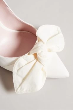 Ted Baker Hyana Cream Moire Satin Bow 100Mm Court Shoes 9 Ted Baker Hyana Cream Moire Satin Bow 100Mm Court Shoes -Ted Baker Shop U50342s4