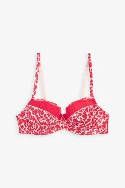 B By Ted Baker Red Heart Satin Balcony Bra 17 B By Ted Baker Red Heart Satin Balcony Bra -Ted Baker Shop U63 099s8
