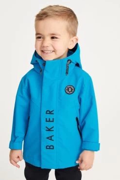 Baker By Ted Baker Blue Water Resistant Jacket