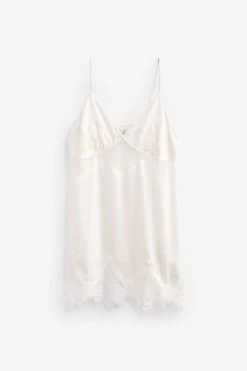 B By Ted Baker Ivory White Bridal Satin Slip -Ted Baker Shop U81 878s6