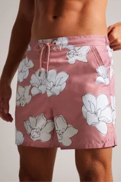 Ted Baker Pink Ampbell Pink Large Scale Floral Swim Shorts -Ted Baker Shop U82699s4