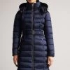Ted Baker Aliciee Long Black Padded Coat 1 Ted Baker Aliciee Long Black Padded Coat -Ted Baker Shop U98551s