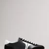 Ted Baker Robbert Black Retro Suede Leather Mix Sneakers 1 Ted Baker Robbert Black Retro Suede Leather Mix Sneakers -Ted Baker Shop U99999s