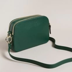 Ted Baker DARCELO Dark Green Branded Webbing Leather Camera Bag 11 Ted Baker DARCELO Dark Green Branded Webbing Leather Camera Bag -Ted Baker Shop ted baker 260463 dk green darcelo dark green branded webbing camera bag 2