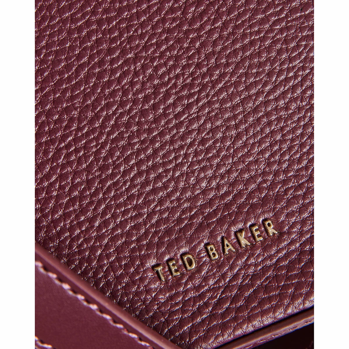 Ted Baker DARCELO Deep Purple Branded Webbing Leather Camera Bag 6 Ted Baker DARCELO Deep Purple Branded Webbing Leather Camera Bag - Image 4