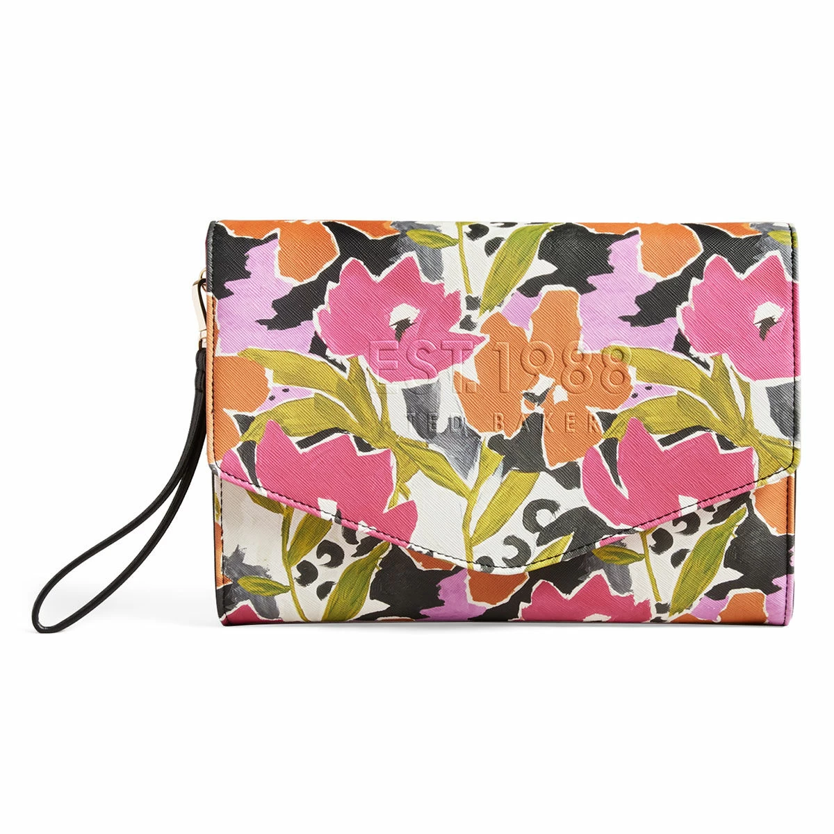 Ted Baker MAGNOLY Printed Magnolia Pouch Bag 3 Ted Baker MAGNOLY Printed Magnolia Pouch Bag