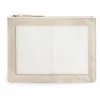 Ted Baker AKSINA White Canvas Pouch Bag 1 Ted Baker AKSINA White Canvas Pouch Bag -Ted Baker Shop ted baker 267519 aksina white canvas pouch bag 1