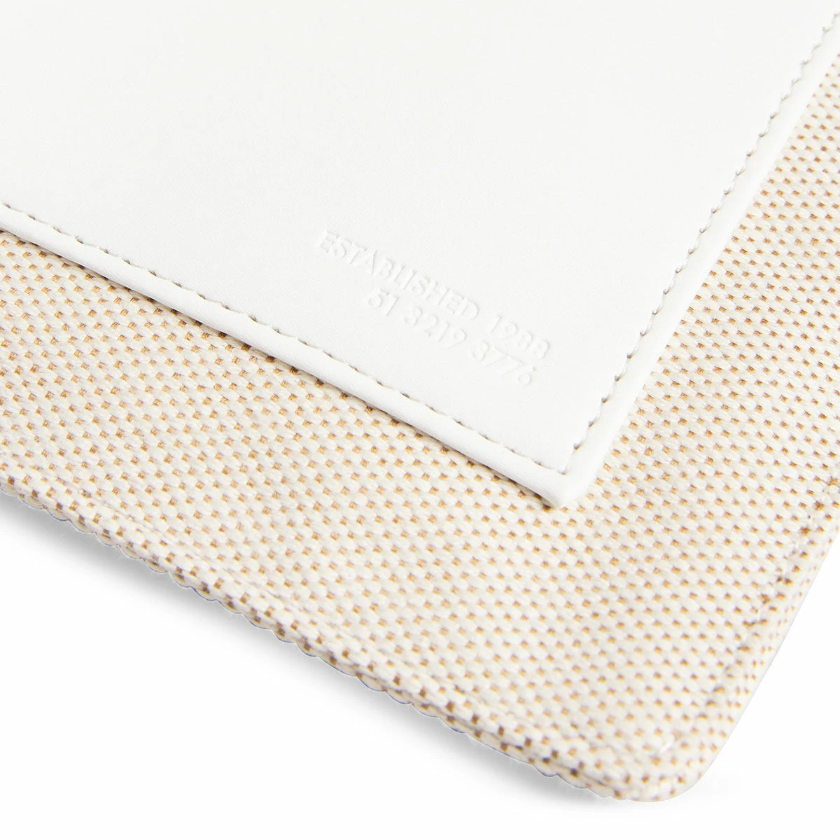 Ted Baker AKSINA White Canvas Pouch Bag 5 Ted Baker AKSINA White Canvas Pouch Bag - Image 3
