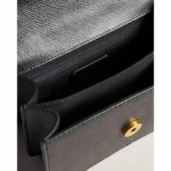 Ted Baker SSLOANE Black Leather Padlock Mini Shoulder Bag 11 Ted Baker SSLOANE Black Leather Padlock Mini Shoulder Bag -Ted Baker Shop ted baker 270471 black ssloane black mini shoulder padlock bag 2