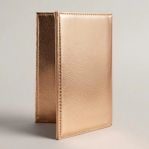 Ted Baker JESSSIA Rose Gold Metallic Passport Holder, Buy durable