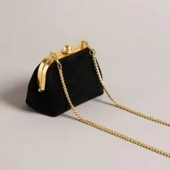 Ted Baker MIRISE Faux Leather Mini Clutch Bag 8 Ted Baker MIRISE Faux Leather Mini Clutch Bag -Ted Baker Shop ted baker 272131 black mirise faux leather mini clutch bag 2