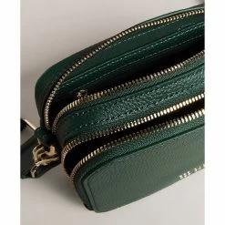 Ted Baker STUNNA Dark Green Branded Webbing Mini Crossbody Bag 11 Ted Baker STUNNA Dark Green Branded Webbing Mini Crossbody Bag -Ted Baker Shop ted baker 272248 dk green stunna dark green mini webbing crossbody bag 3