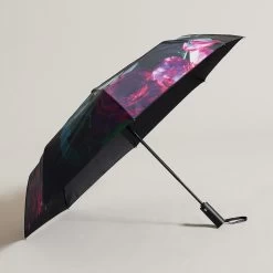 Ted Baker HANAAS Black Floral Umbrella