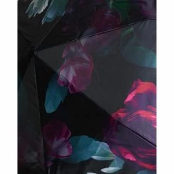 Ted Baker HANAAS Black Floral Umbrella -Ted Baker Shop ted baker 274294 black hanaas black floral umbrella 5